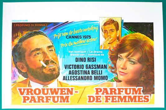 Profumo Di Donna  (a.k.a. Scent of a Woman) Original Belgian Poster - Film Poster - Movie Poster