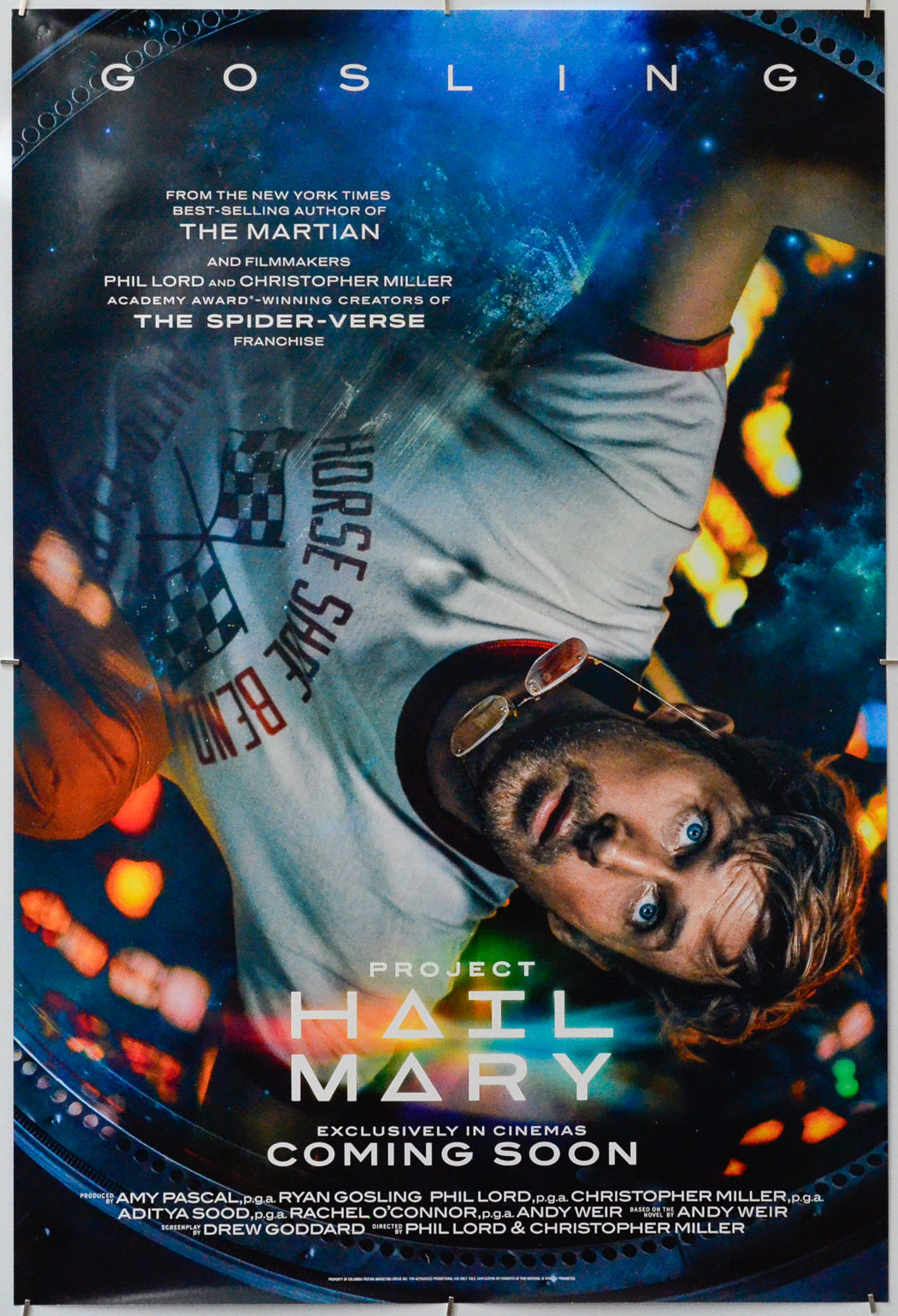 Project Hail Mary - Original One Sheet Poster - Film Poster - Movie Poster 