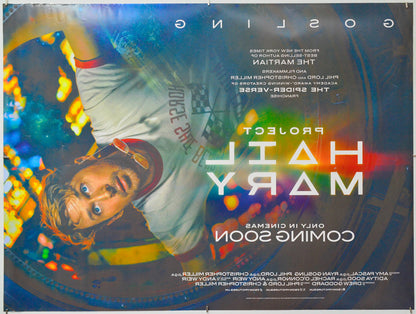 Project Hail Mary (Back) Cinema Quad Movie Poster 