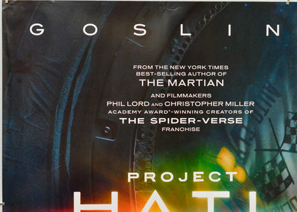Project Hail Mary (Top Left) Cinema Quad Movie Poster 