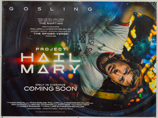Project Hail Mary - Original Quad Poster - Film Poster - Movie Poster