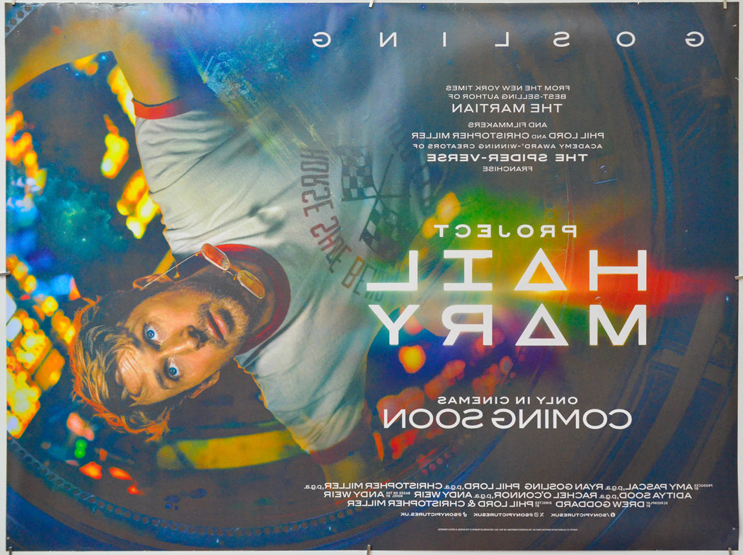 Project Hail Mary (Back) Cinema Quad Movie Poster 