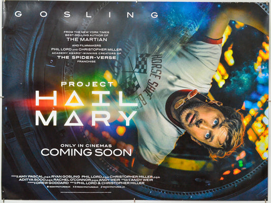 Project Hail Mary - Original Quad Poster - Film Poster - Movie Poster