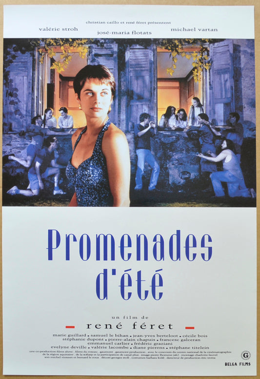 Promenades d'été  Original Belgian Poster - Film Poster - Movie Poster