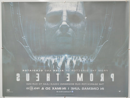 Prometheus (Back) Cinema Quad Movie Poster 