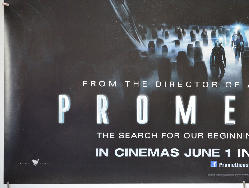 Prometheus (Bottom Left) Cinema Quad Movie Poster 