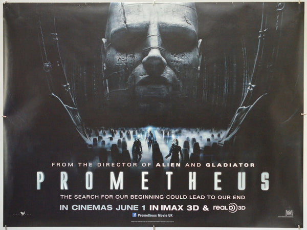 “Prometheus” Original Quad Poster - Film Poster - Movie Poster ...