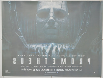 Prometheus (Back) Cinema Quad Movie Poster 