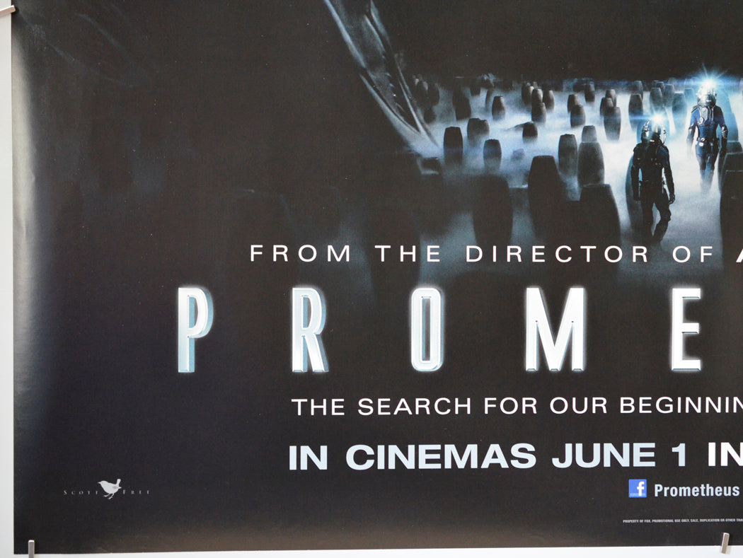 Prometheus (Bottom Left) Cinema Quad Movie Poster 