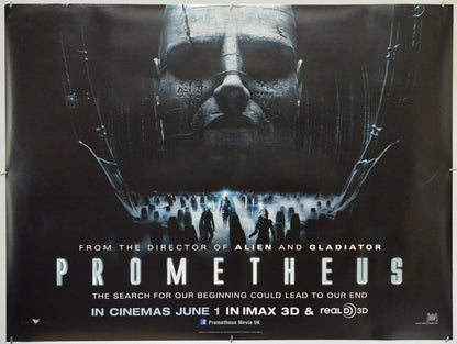 Prometheus - Original Quad Poster - Film Poster - Movie Poster