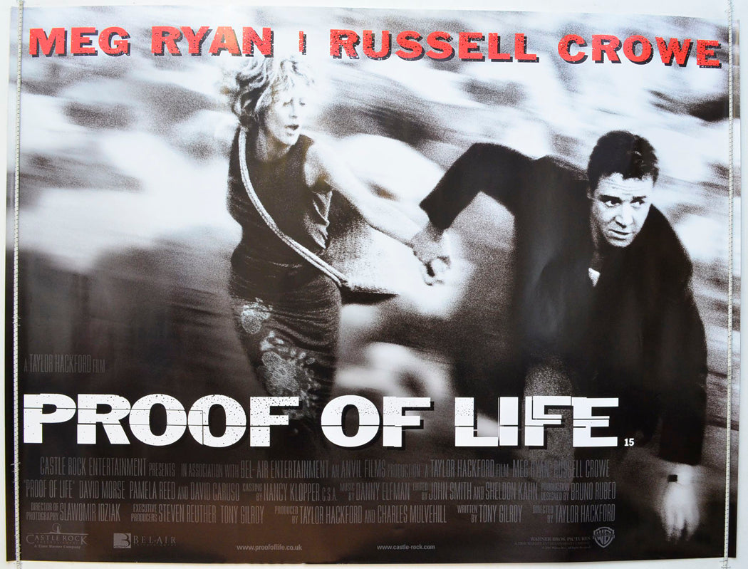 Proof Of Life  Original British Quad Poster - Film Poster - Movie Poster