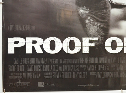 PROOF OF LIFE (Bottom Left) Cinema Quad Movie Poster 