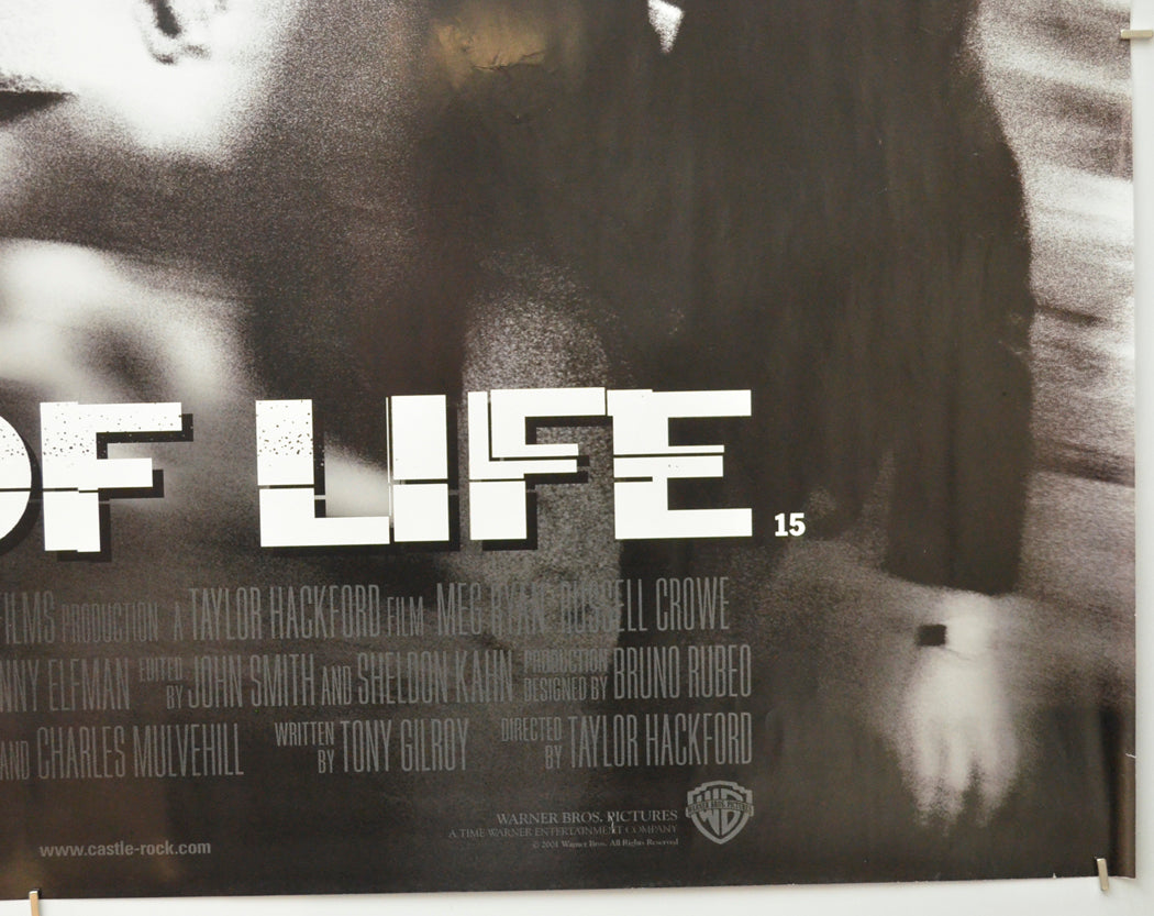 PROOF OF LIFE (Bottom Right) Cinema Quad Movie Poster 