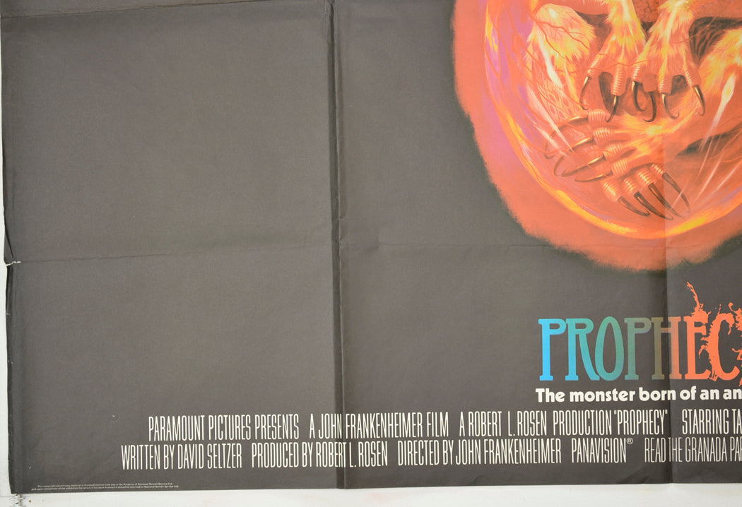 PROPHECY (Bottom Left) Cinema Quad Movie Poster 