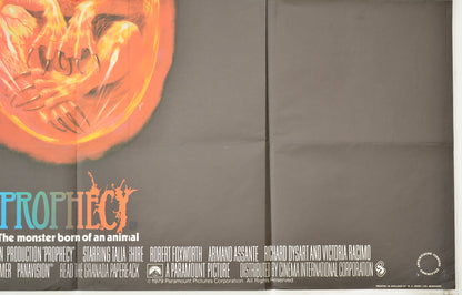 PROPHECY (Bottom Right) Cinema Quad Movie Poster 