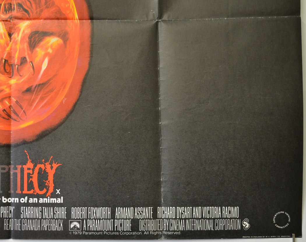 PROPHECY (Bottom Right) Cinema Quad Movie Poster 