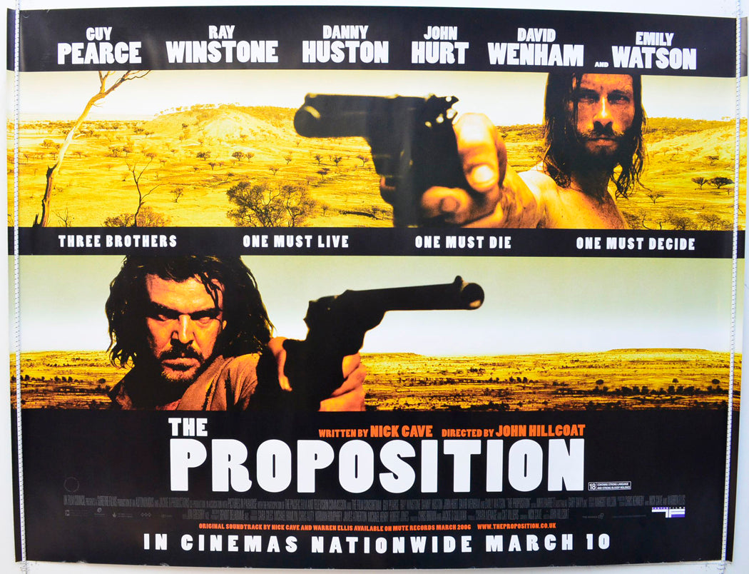 The Proposition Original British Quad Poster - Film Poster - Movie Poster 