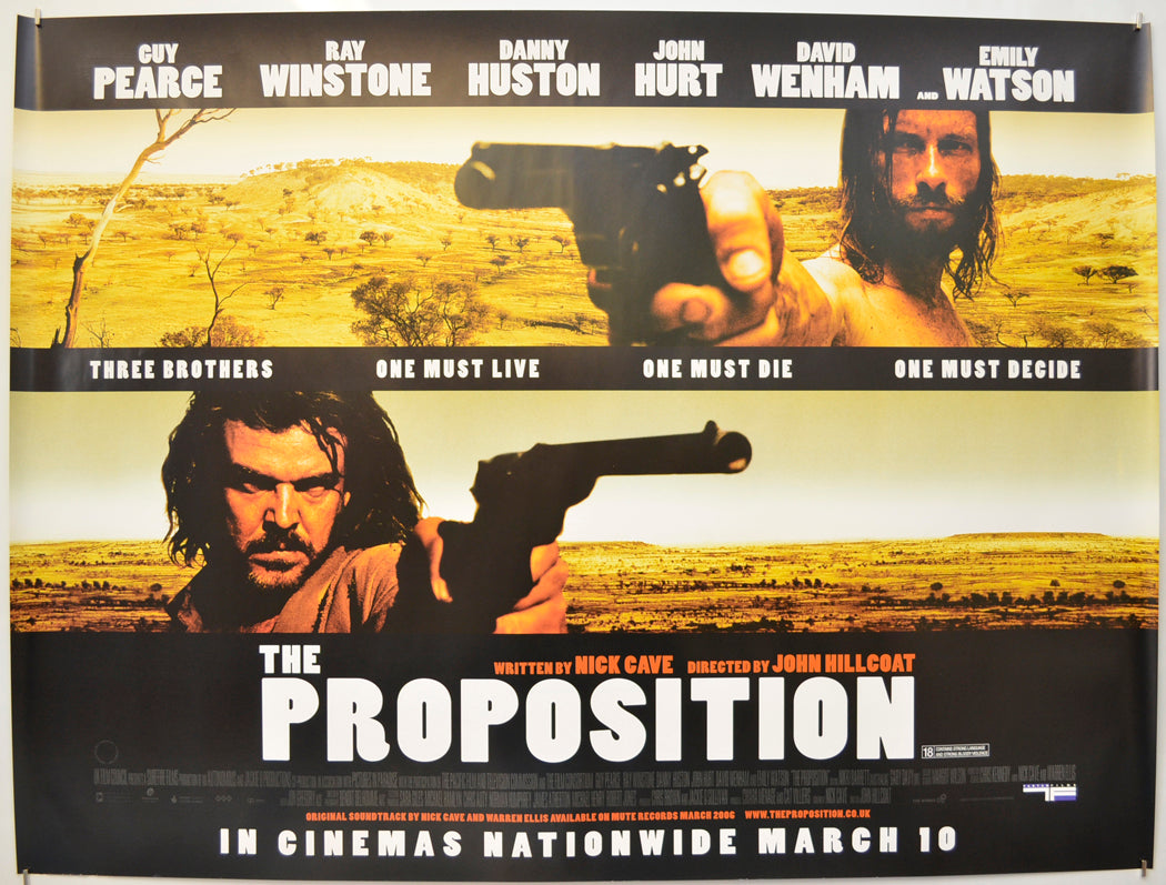 The Proposition Original Quad Poster - Film Poster - Movie Poster  