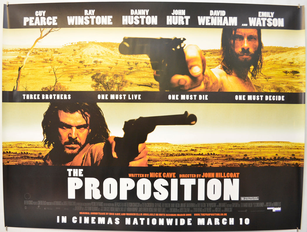 The Proposition Original Quad Poster - Film Poster - Movie Poster  