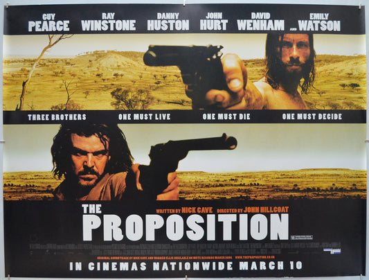 The Proposition - Original Quad Poster - Film Poster - Movie Poster