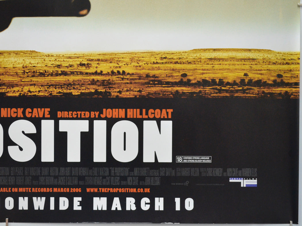 THE PROPOSITION (Bottom Right) Cinema Quad Movie Poster 