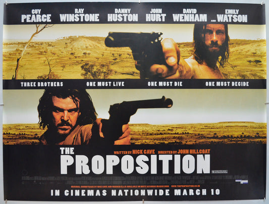 The Proposition - Original Quad Poster - Film Poster - Movie Poster