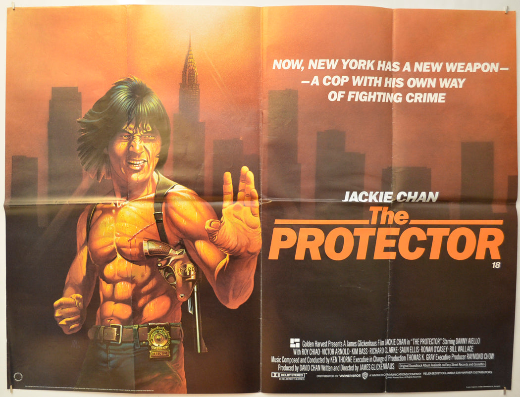 The Protector  Original Quad Poster - Film Poster - Movie Poster