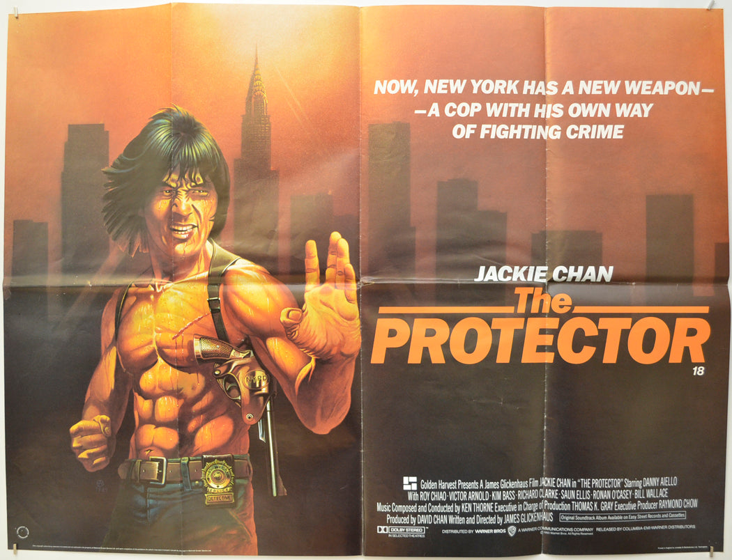 The Protector Original Quad Poster - Film Poster - Movie Poster  