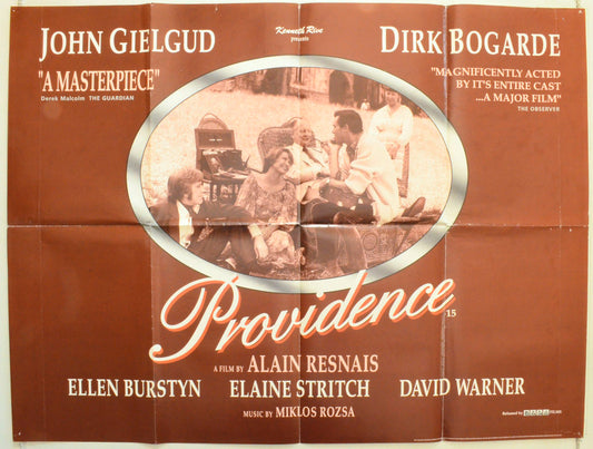 Providence Original British Quad Poster - Film Poster - Movie Poster 