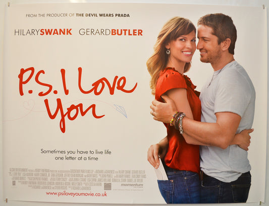 P.S. I Love You Original Quad Poster - Film Poster - Movie Poster