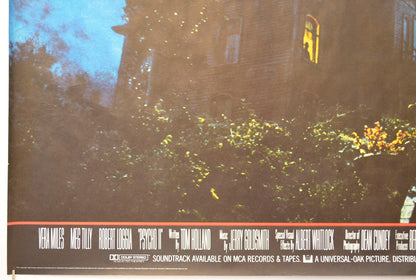 PSYCHO II (Bottom Left) Cinema Quad Movie Poster 