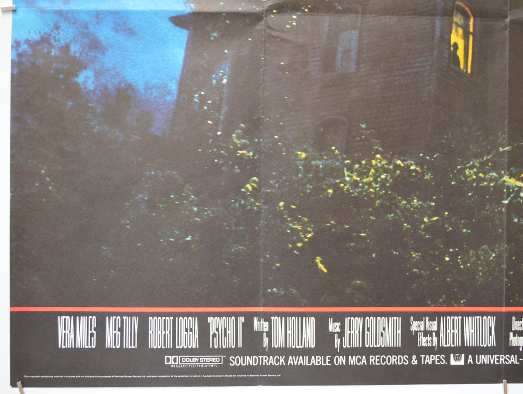 PSYCHO II (Bottom Left) Cinema Quad Movie Poster 