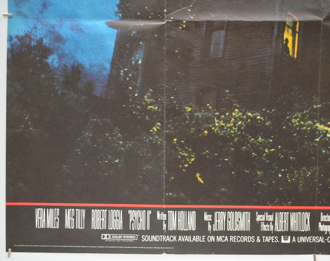 PSYCHO II (Bottom Left) Cinema Quad Movie Poster 