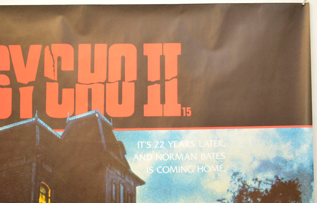 PSYCHO II (Top Right) Cinema Quad Movie Poster 