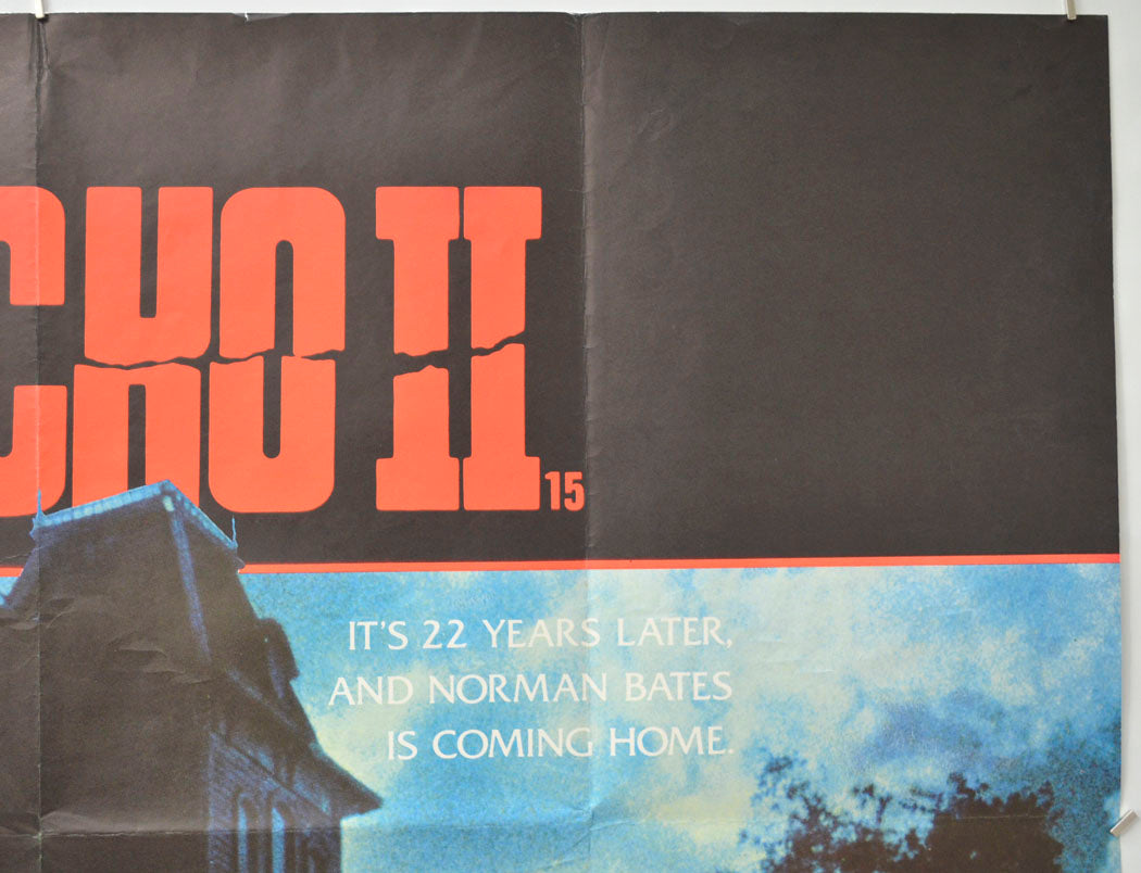 PSYCHO II (Top Right) Cinema Quad Movie Poster 