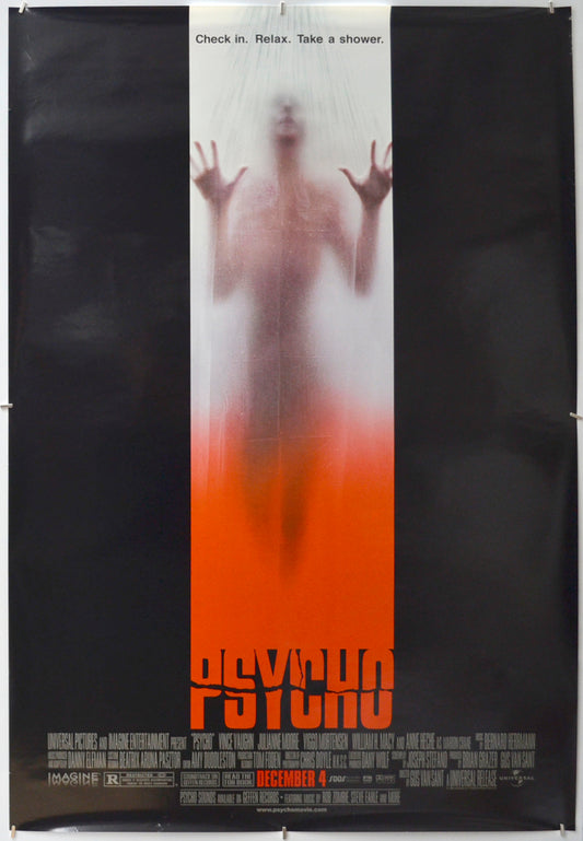 Psycho Original One Sheet Poster - Film Poster - Movie Poster