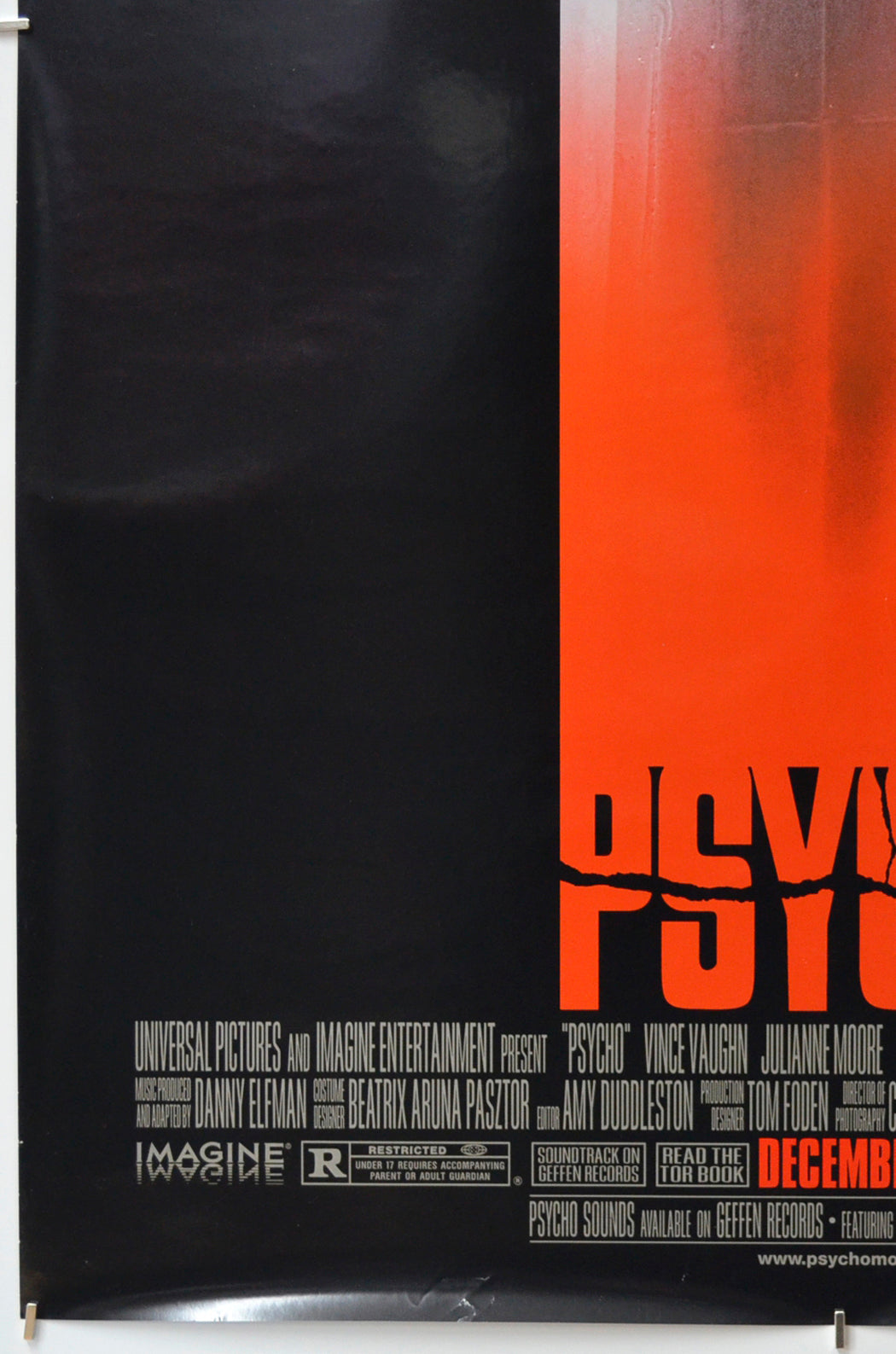 PSYCHO (Bottom Left) Cinema One Sheet Movie Poster 