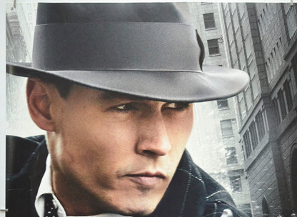 PUBLIC ENEMIES (Top Left) Cinema Quad Movie Poster 