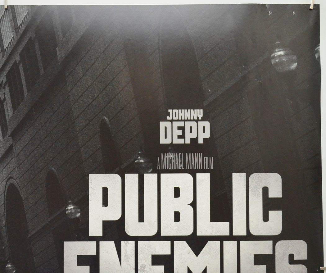 PUBLIC ENEMIES (Top Right) Cinema Quad Movie Poster 