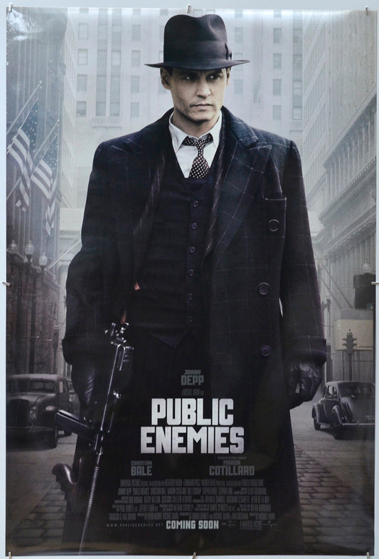 Public Enemies - Original One Sheet Poster - Film Poster - Movie Poster 