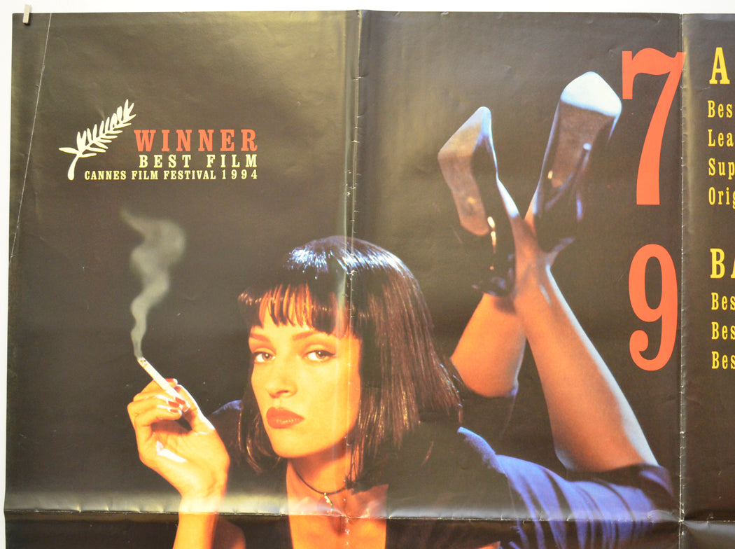 PULP FICTION (Top Left) Cinema Quad Movie Poster 