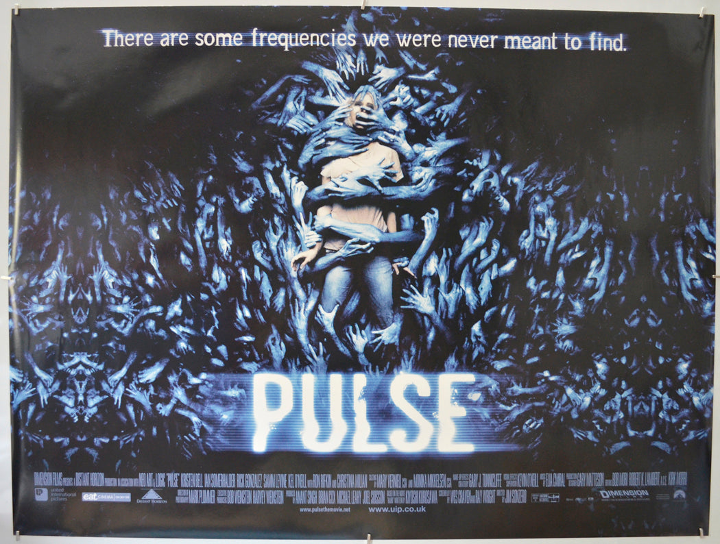 Pulse Original Quad Poster - Film Poster - Movie Poster