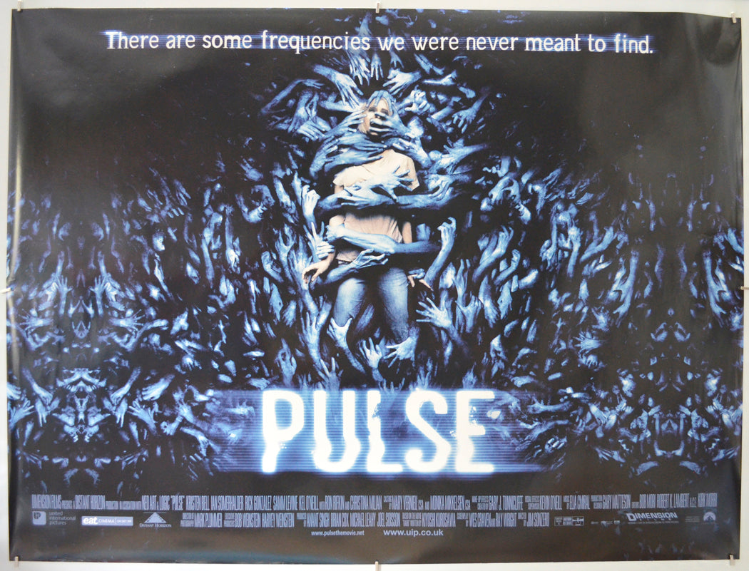 Pulse Original Quad Poster - Film Poster - Movie Poster