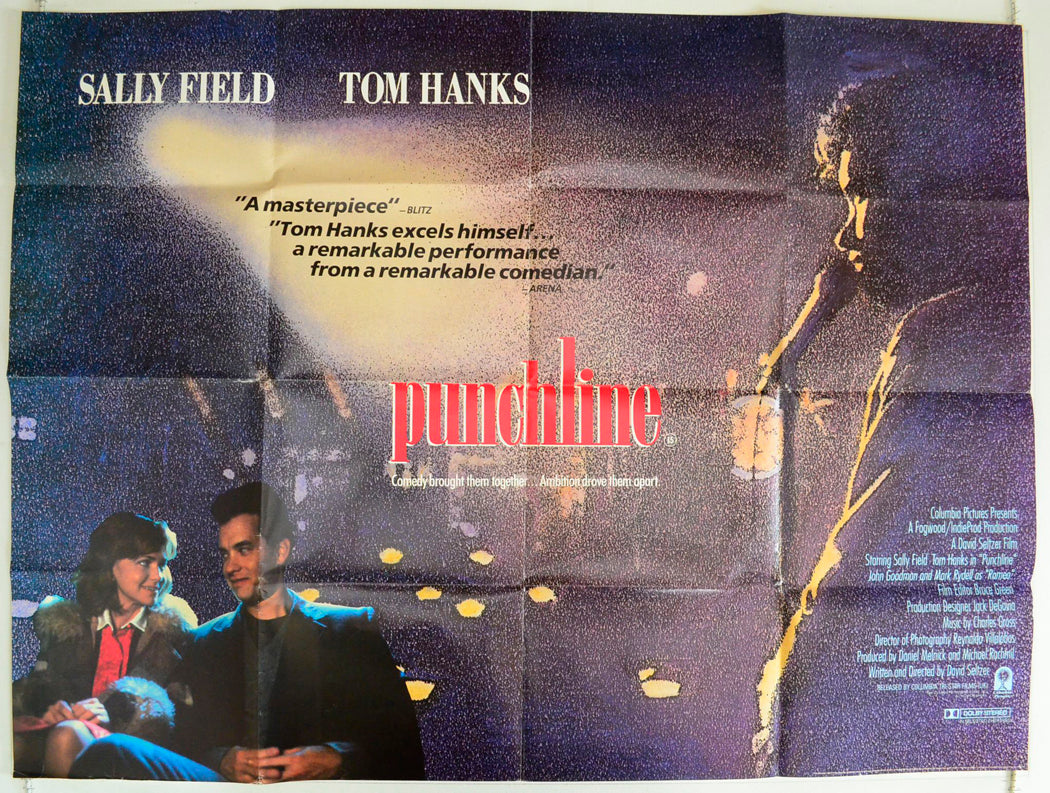 Punchline Original British Quad Poster - Film Poster - Movie Poster 