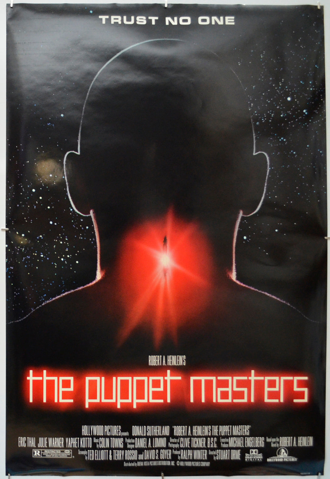 The Puppet Masters - Original One Sheet Poster - Film Poster - Movie Poster