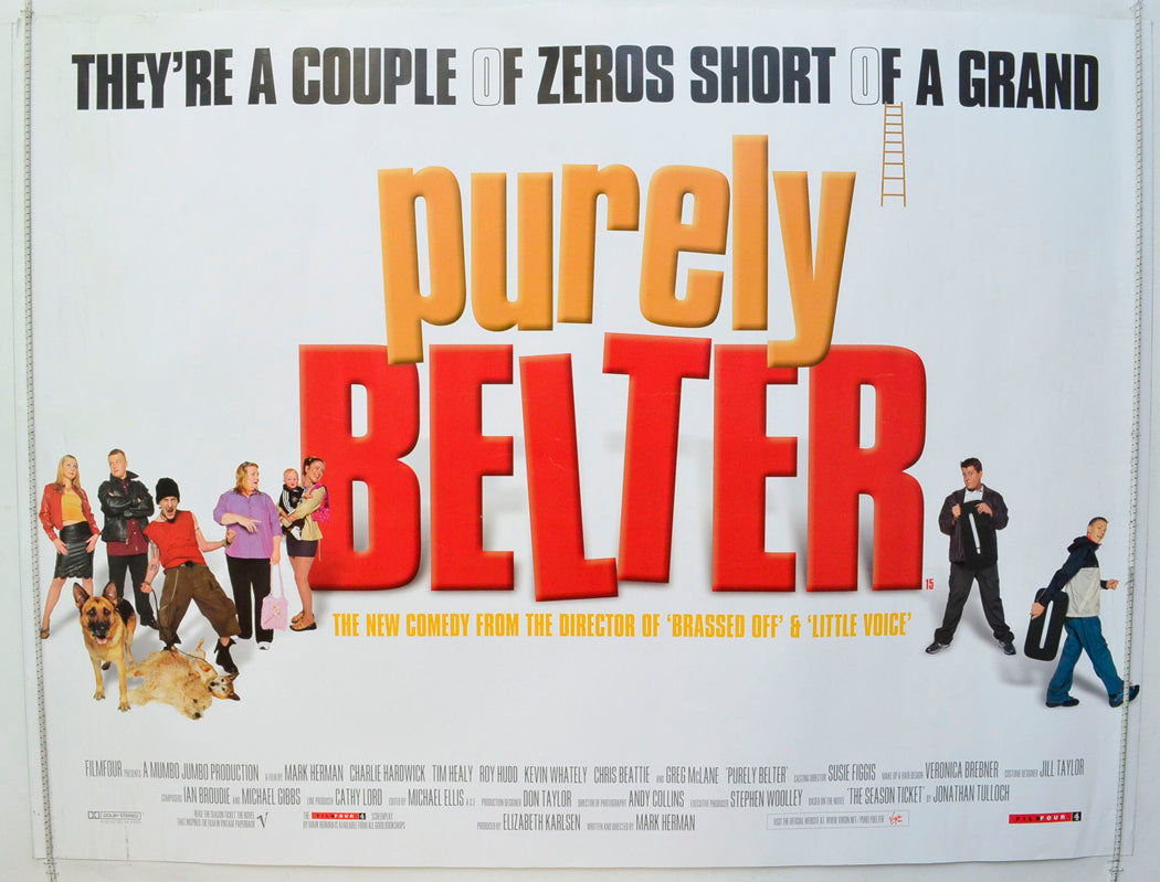 Purely Belter  Original British Quad Poster - Film Poster - Movie Poster