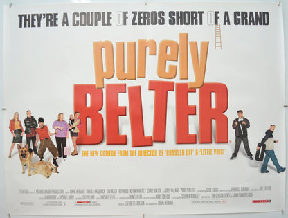 Purely Belter Original Quad Poster - Film Poster - Movie Poster