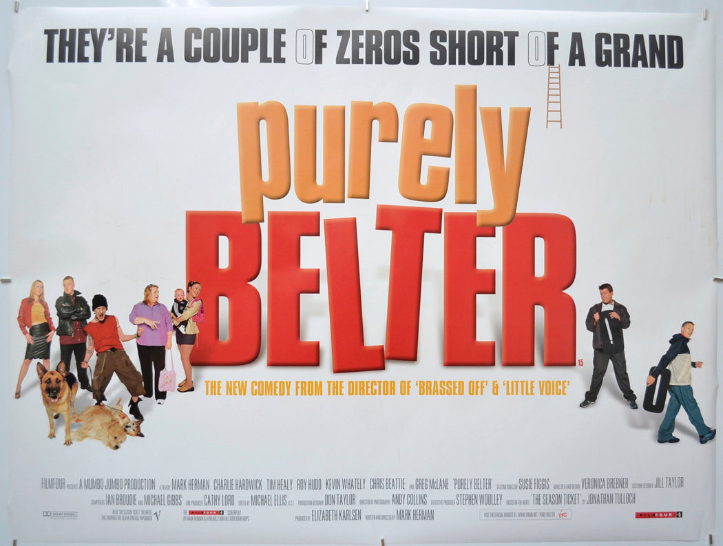 Purely Belter - Original Quad Poster - Film Poster - Movie Poster