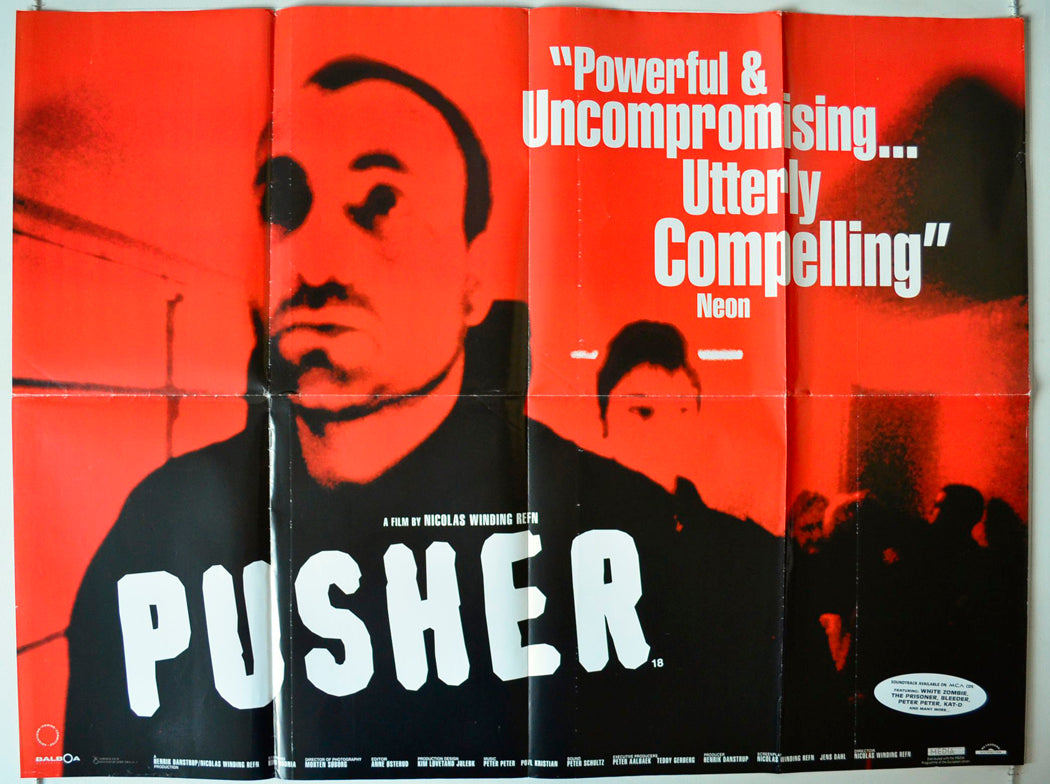 Pusher Original British Quad Poster - Movie Poster