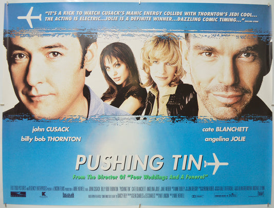 Pushing Tin Original Quad Poster - Film Poster - Movie Poster